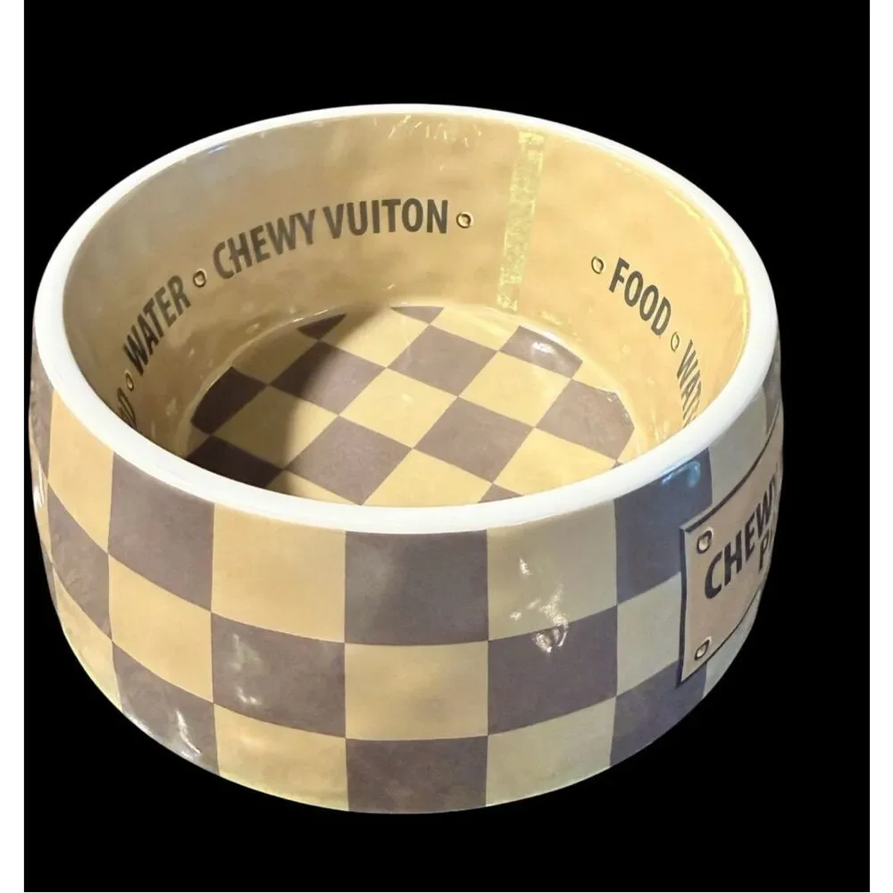 Chewy Vuitton Medium Bowl